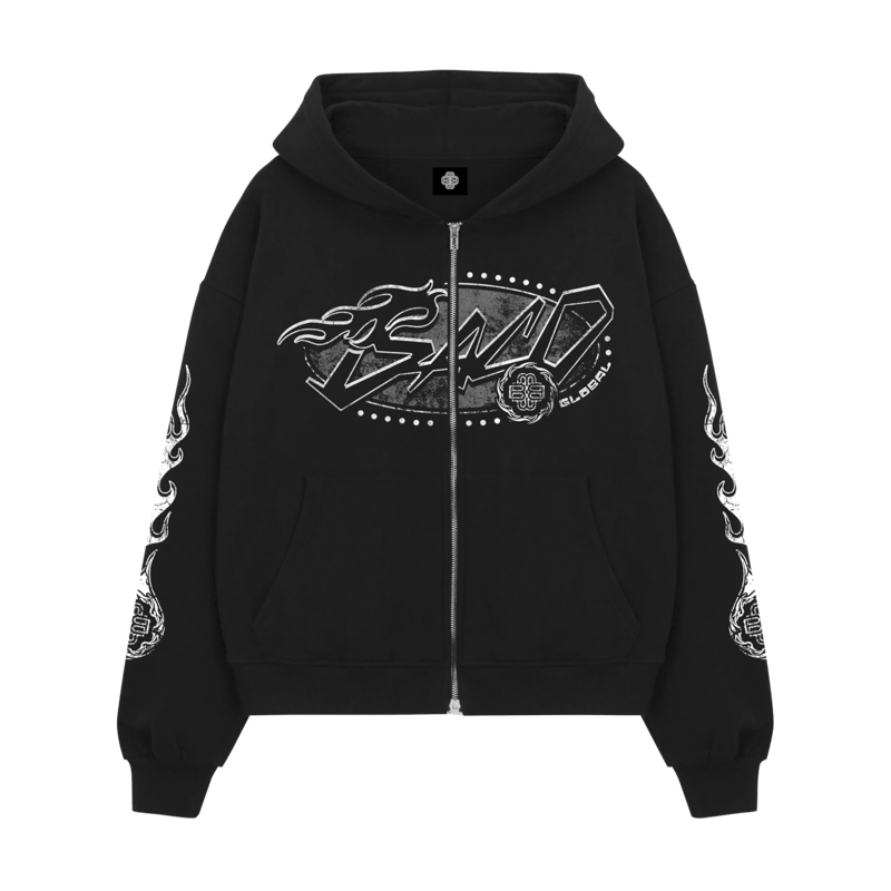 Flame Baco Track Hoodie