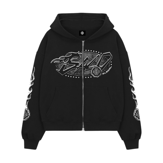 Flame Baco Track Hoodie